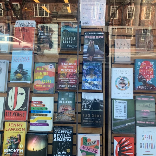 Photo taken at Harvard Book Store by paddy M. on 4/14/2021