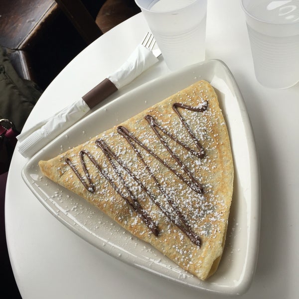 great crepes, friendly staff, cozy