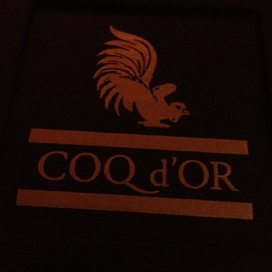 Photo taken at Coq D&#39;Or by Bret S. on 10/3/2012