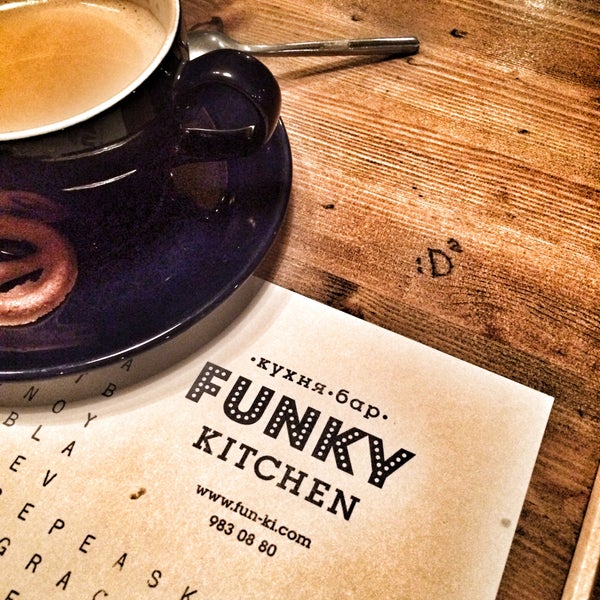Foto tirada no(a) Funky Kitchen por Sergey L. em 1/3/2015