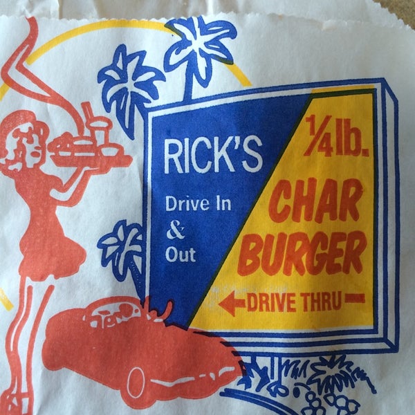 Photo taken at Rick&#39;s Drive In &amp; Out by Louis on 5/9/2014