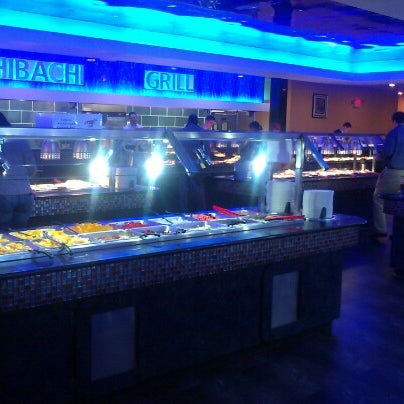 The biggest buffet I've ever seen with very fresh food.
