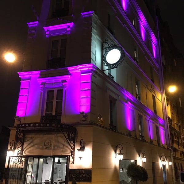 Снимок сделан в Hôtel Eiffel Trocadéro пользователем Elif E. 12/23/2016