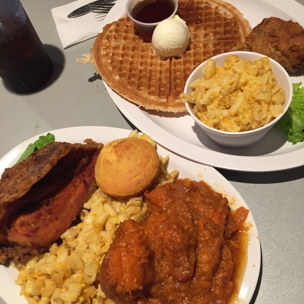 Photo taken at Home of Chicken and Waffles by Moonyoung S. on 6/7/2017