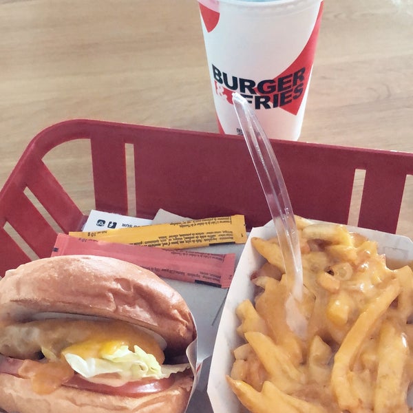 Photo taken at Burger and Fries by lisa on 2/10/2018