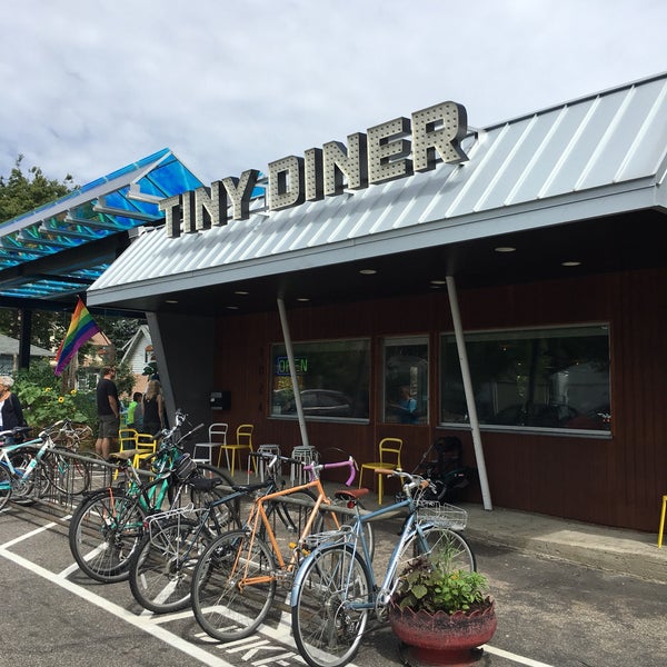 Photo taken at Tiny Diner by Kelsey S. on 7/1/2017