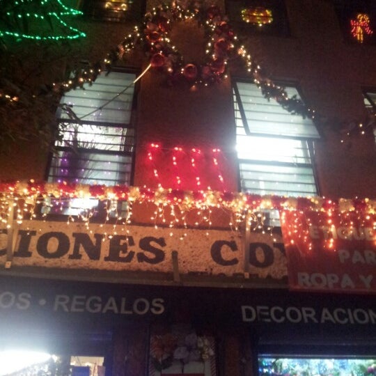 Photo taken at DECORACIONES COYOACAN by Carlos C. on 11/19/2012