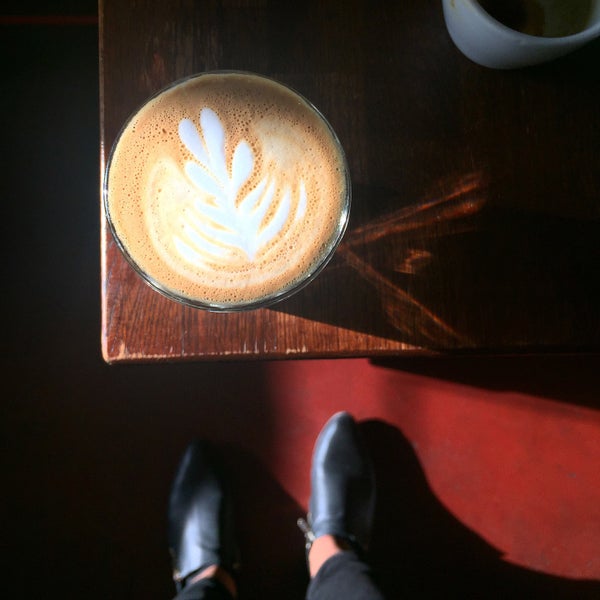 Photo taken at Flat Track Coffee by Jenn M. on 11/12/2015