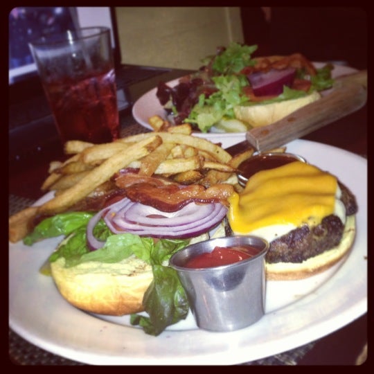 One of the best burgers in the city, and for $5.95 during happy hour how could you resist? Ask for BBQ sauce on the side!