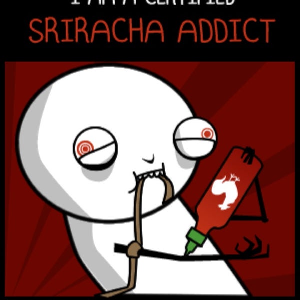 Kick start your day with a little sriracha on your breakfast sandwich!