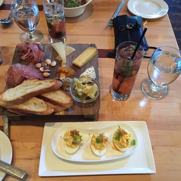 Photo taken at Food Wine &amp; Co. by Nae S. on 4/28/2015