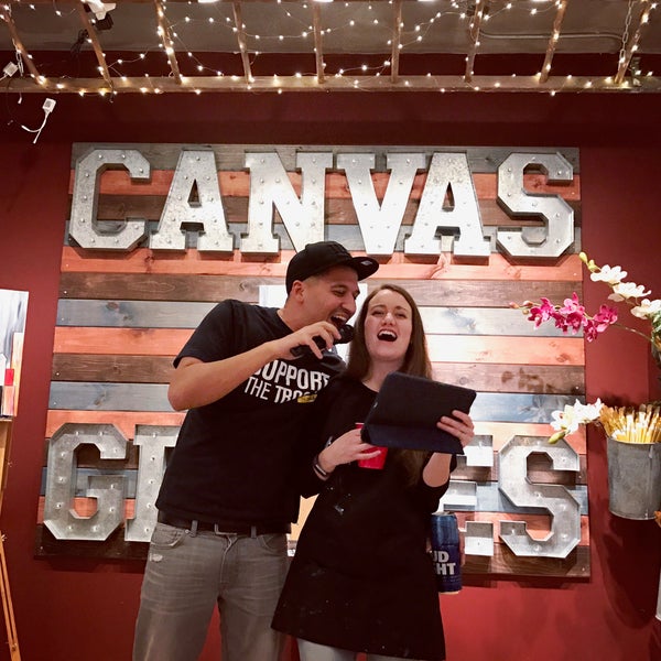 Photo taken at Canvas &amp; Grapes by Canvas &amp; Grapes on 2/1/2017