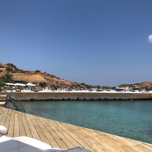 Photo taken at Dodo Beach Club by Mertcan T. on 7/14/2019