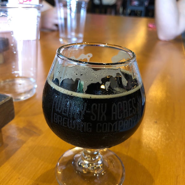 Photo taken at Twenty-Six Acres Brewing Company by Jud B. on 6/9/2018