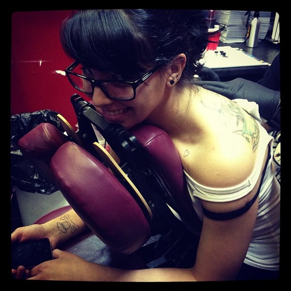 Photo taken at Addicted to Ink by Jenna C. on 10/24/2012