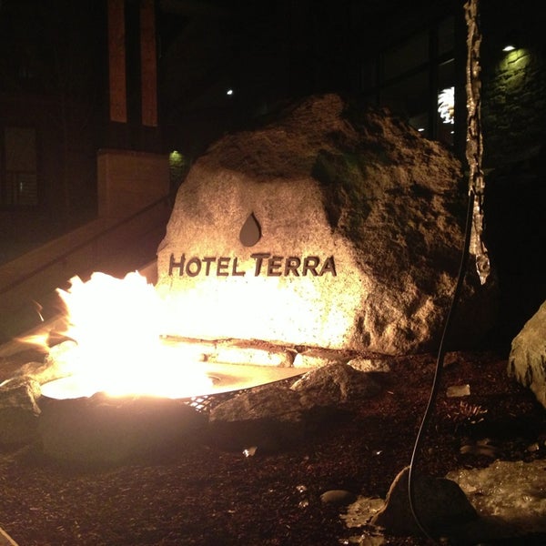 Photo taken at Hotel Terra Jackson Hole by Tom T. on 2/12/2013