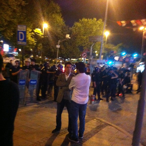 Photo taken at Beşiktaş Square by Vural Ö. on 5/5/2013