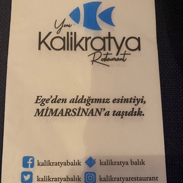 Снимок сделан в Kalikratya Balık Restaurant пользователем H 3/26/2022