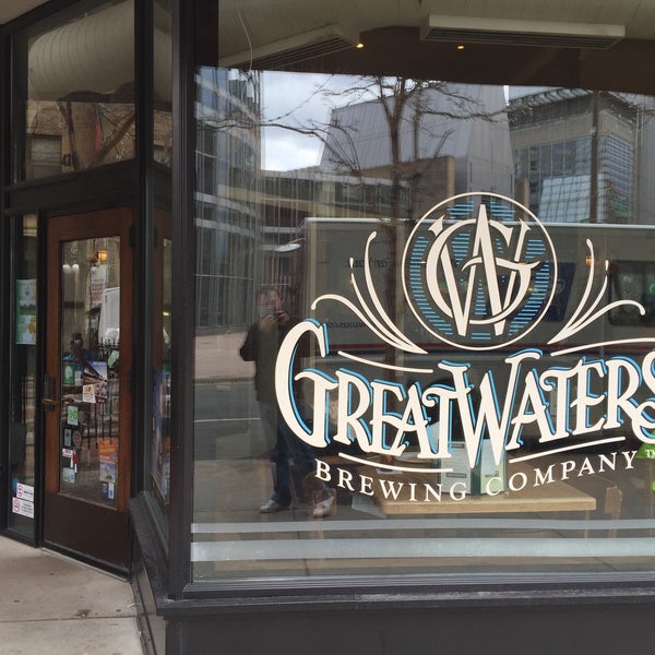 Photo taken at Great Waters Brewing Company by Ben B. on 3/17/2016