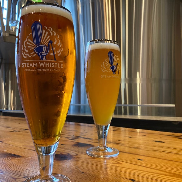 Das Foto wurde bei Steam Whistle Brewing von Chrissy T. am 11/14/2019 aufgenommen