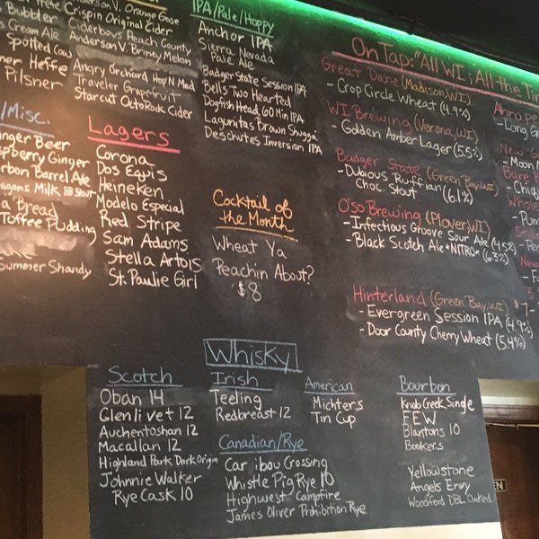 Adams Street Pub Grill Now Closed Downtown Green Bay Green