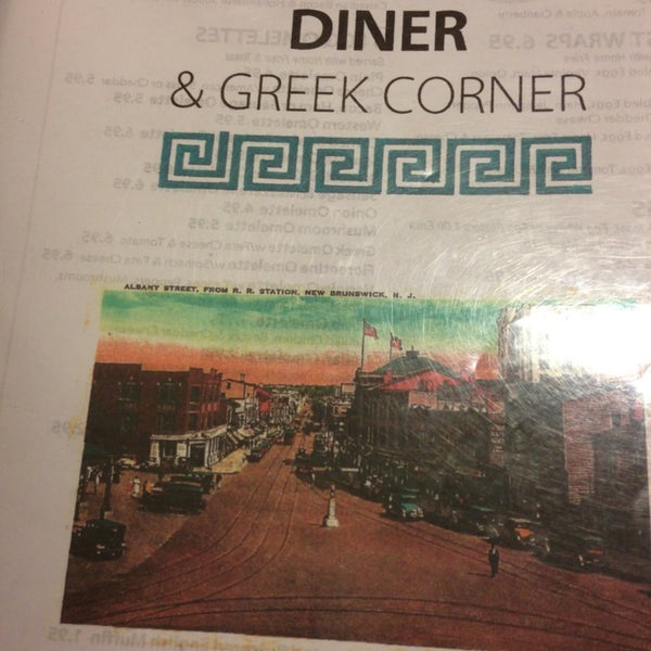 Photo taken at New Brunswick Diner &amp; Greek Corner by Sean on 3/6/2013