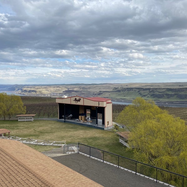 Photo taken at Maryhill Winery &amp; Amphitheater by Craig P. on 3/18/2021