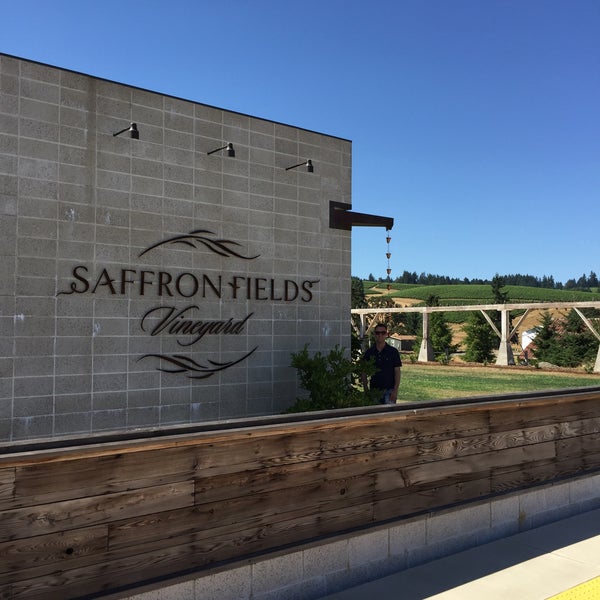 Photo taken at Saffron Fields Vineyard by Craig P. on 7/3/2015
