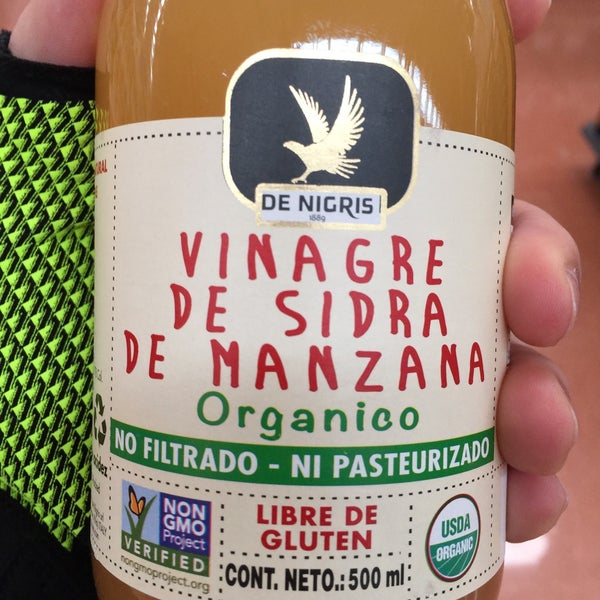 vinagre de sidra de manzana orgánico walmart