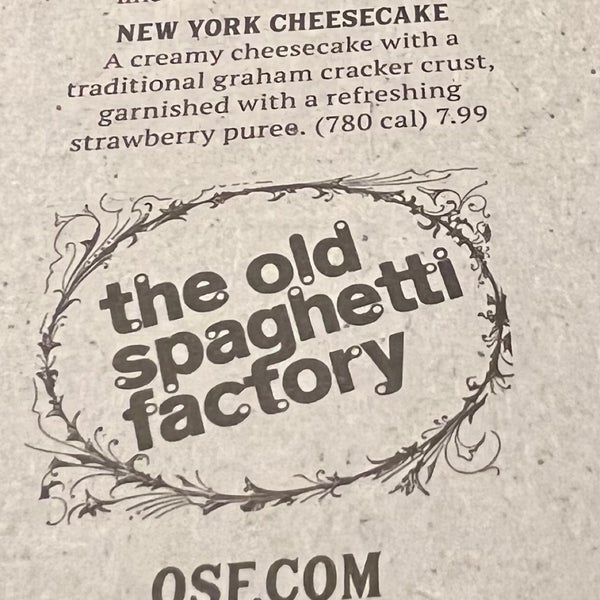 Photo taken at The Old Spaghetti Factory by Chris S. on 2/25/2022
