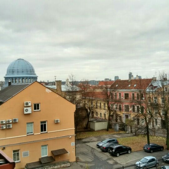 Photo taken at Conti Hotel Vilnius by Marina 🌍 G. on 11/13/2015