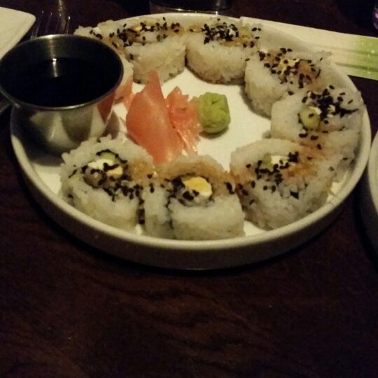 Try the sushi! It's delicious!