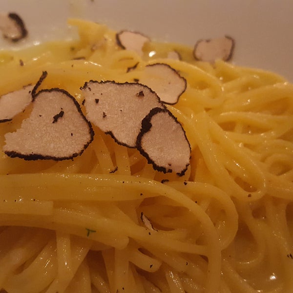 Pasta with truffles is to die for!