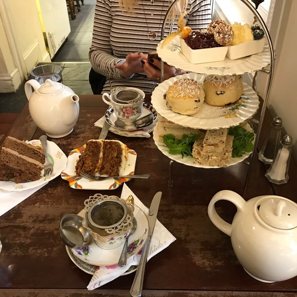 The afternoon tea was lush, and the cakes are delicious