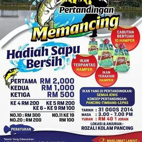 Rozali Kolam Pancing Impiana Recreation Tempat Memancing