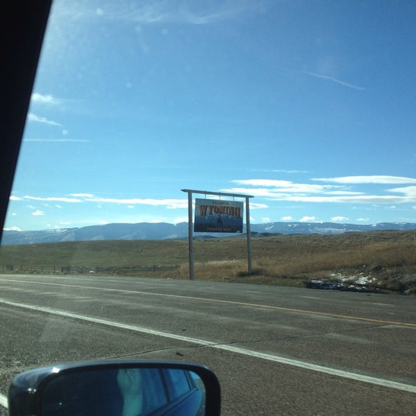 Photo taken at Wyoming/Montana Border by McBragg on 11/25/2013
