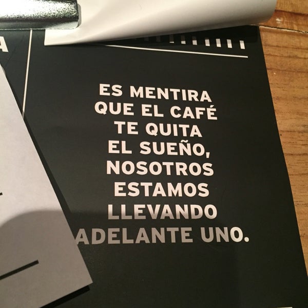 7/27/2016에 Karina M.님이 NEGRO. Cueva de Café에서 찍은 사진