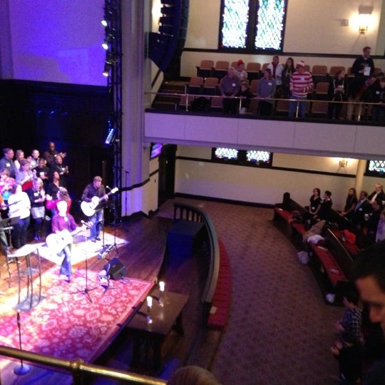 Photo taken at Munger Place Church by Mike O. on 10/28/2012