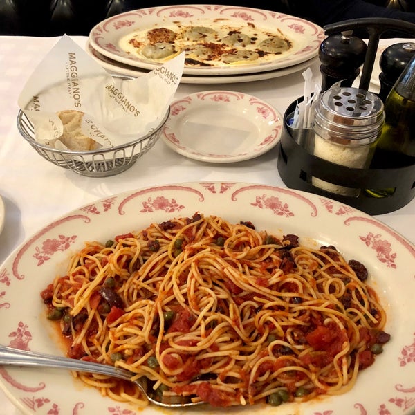 Photo taken at Maggiano&#39;s Little Italy by Ryan J. on 11/19/2018