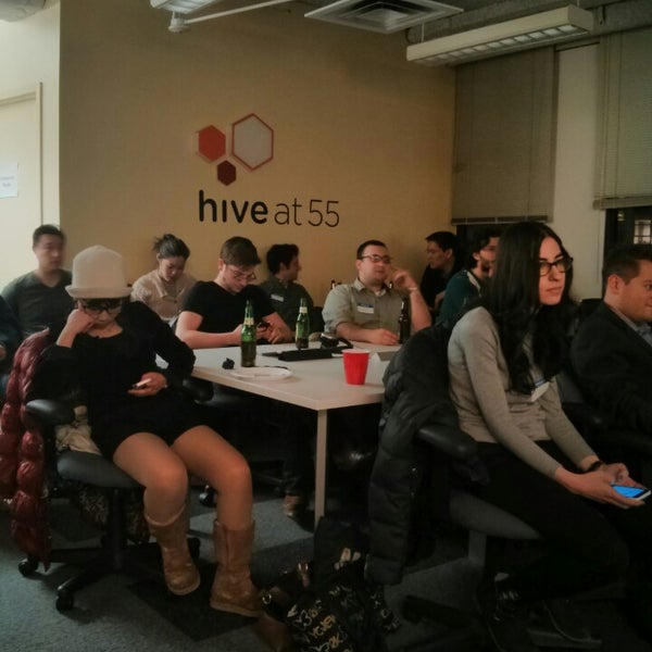 Photo taken at Hive at 55 by Paramendra B. on 3/25/2014