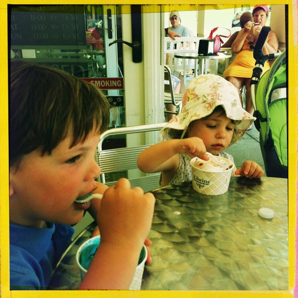 Photo taken at Kilwins Ice Cream by Michael P. on 5/11/2013