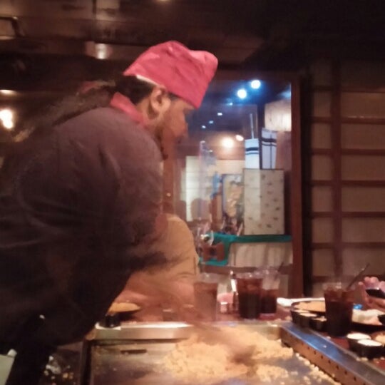 Photo taken at Genji Japanese Steakhouse - Reynoldsburg by Carlos C. on 5/28/2014