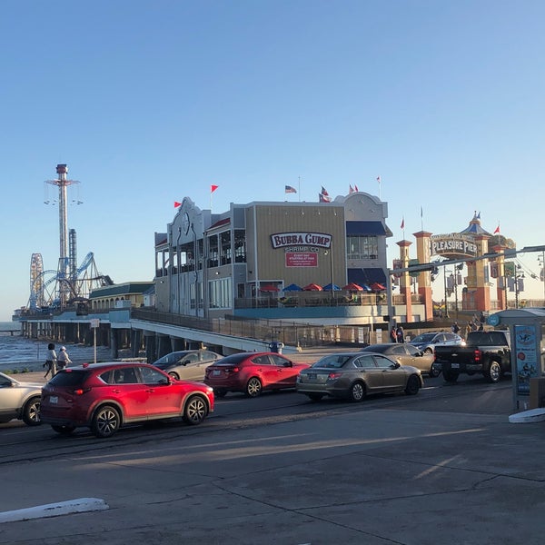 Photo taken at Galveston Island Historic Pleasure Pier by Addison on 2/9/2020