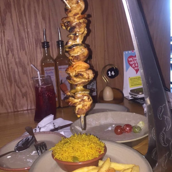 Photo taken at Nando&#39;s Zayed Town by G 💅 on 7/22/2016