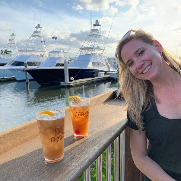 Photo taken at Outriggers Tiki Bar and Grille by Rusty P. on 2/16/2019