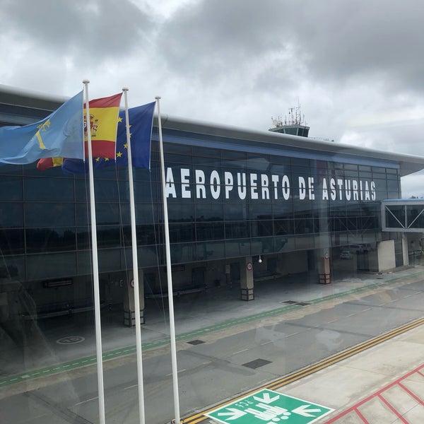 Photo taken at Asturias Airport (OVD) by Marta B. on 5/1/2019