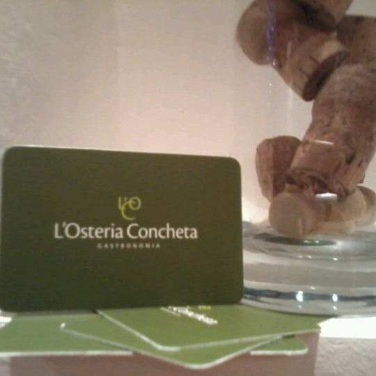 Photo taken at L&#39;Osteria Concheta by Ramon E. on 10/15/2012