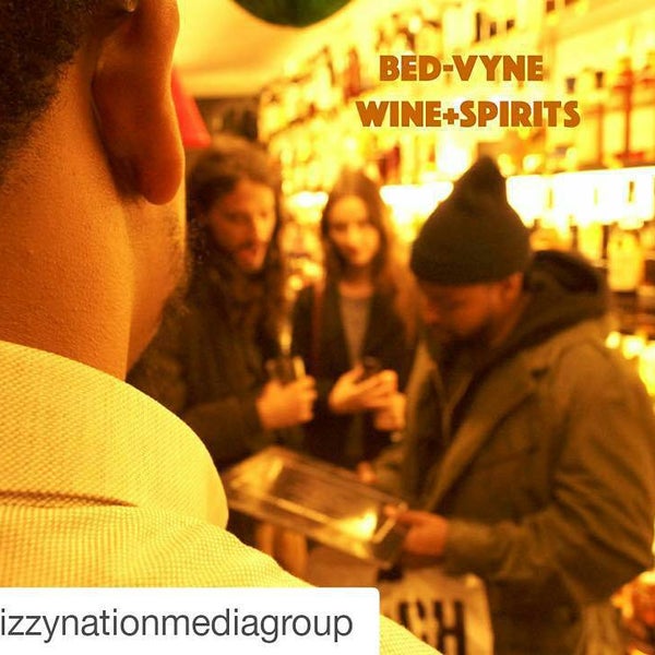 Photo taken at Bed-Vyne Wine &amp; Spirits by Ayo A. on 1/17/2016