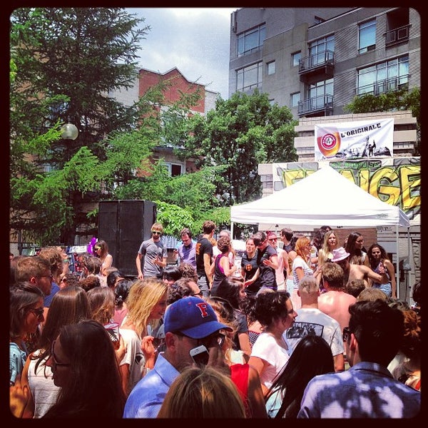 Photo taken at Lunch Beat Montréal by Julie B. on 6/14/2013