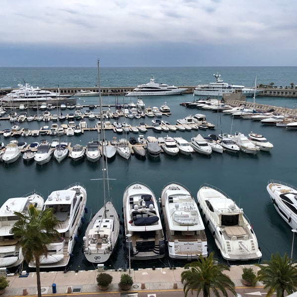 Photo taken at Riviera Marriott Hotel La Porte de Monaco by Jason M. on 4/8/2018